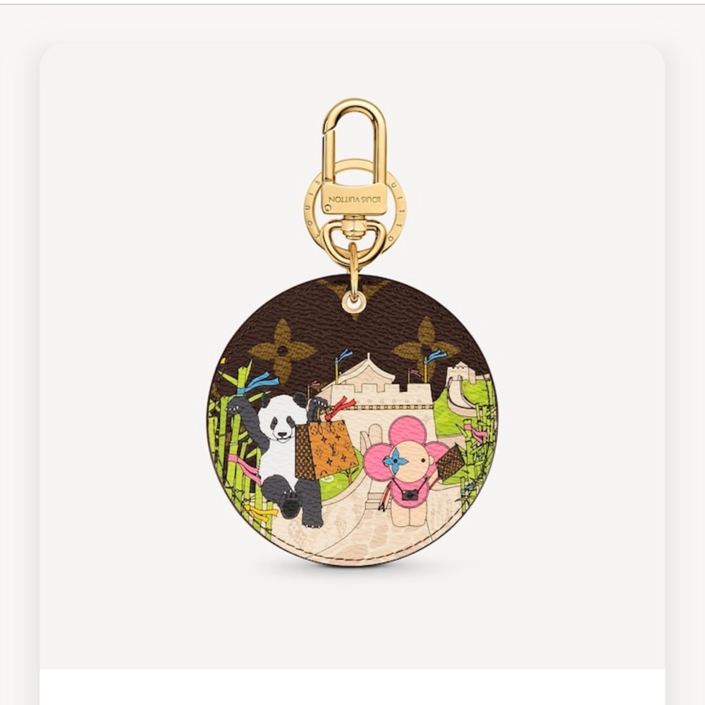 LV Christmas Animation Keychain